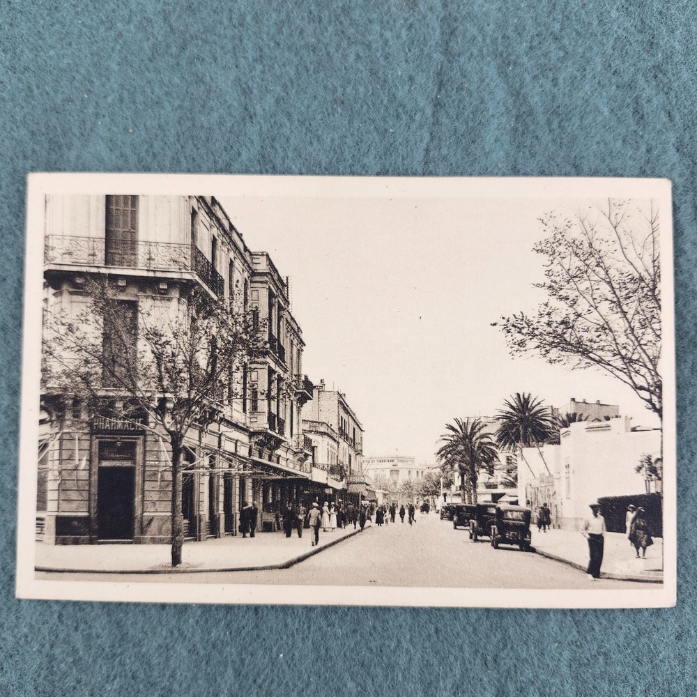 Vintage 1940s Postcard - TUNISIA - BIZERTE - WWII Photo Edition